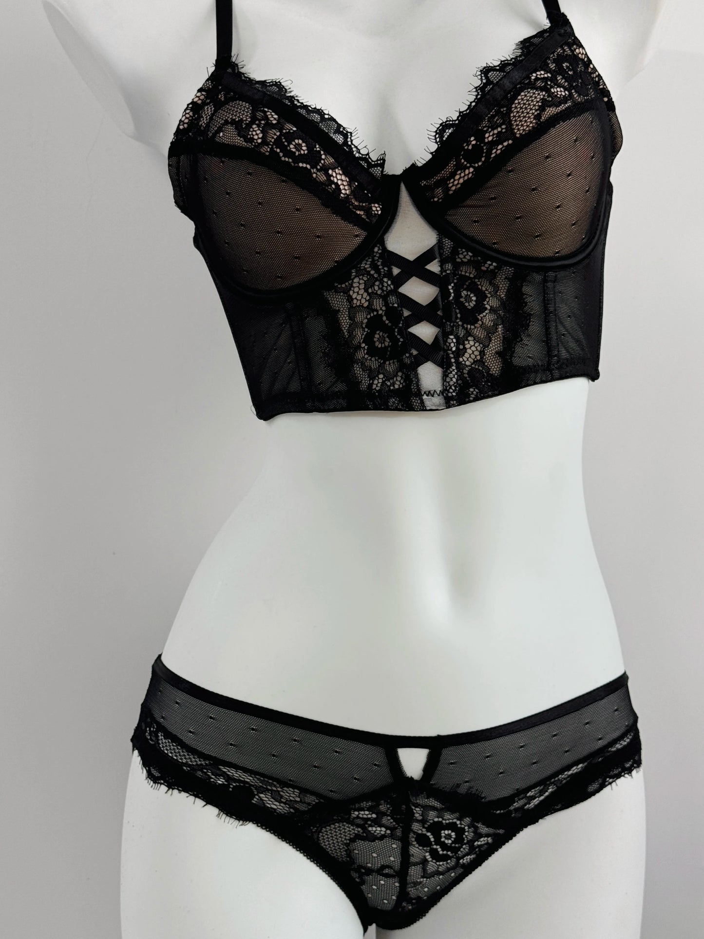 Luxury Fishbone Lace Bra Set for Small Chest | Anti-Sag Soft Underwire Push Up | Tuck Side Fat Enhancer | Sexy Tushy G & Panty