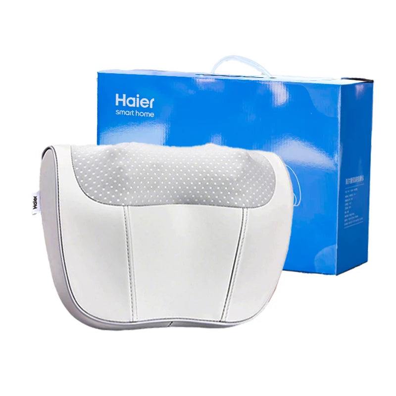 Haier Cervical Neck Massager Pillow Back Muscle Massagers Machine 3D Stereo Electric Massage Device Relax Tool
