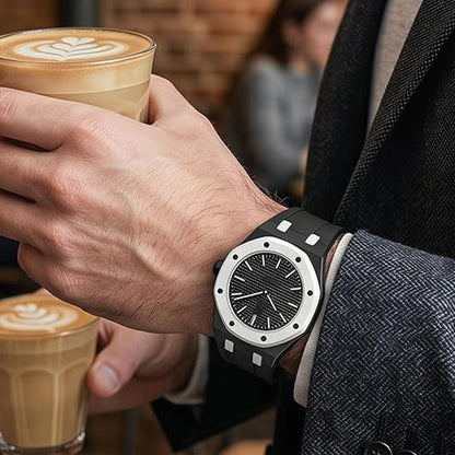 PC Case+Silicone Strap for Swatch X AP Royal Pop Pocket Watch Changer To Wristwatch Integrated Modification Accessories
