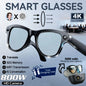 2026Nowe okulary AI z kamerą 8MP 4K HD Męskie 3600mAh Power Bank Pamięć 32G Okulary tłumaczące 160+ Wodoodporne inteligentne okulary przeciwsłoneczne Damskie