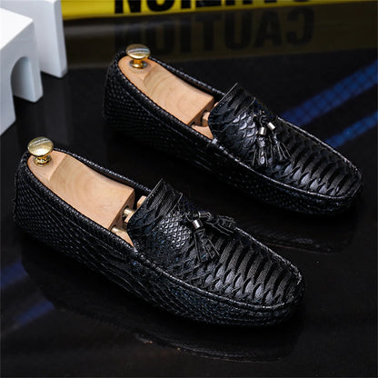 Driving Shoes Summer Mens Outdoor Anti-slip Comfort Soft High Quality Men Breathable Flat Driving Shoes Classic Casual Loafers