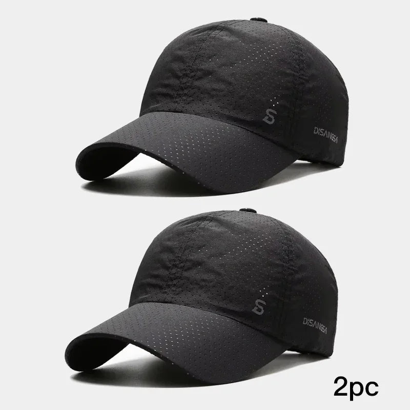 Oryginalny design Czapka do biegania Cienka Szybkoschnąca Oddychająca z daszkiem Kaczka Outdoor Męska Przeciwsłoneczna Letnia Wędkarstwo Czapka Baseballowa