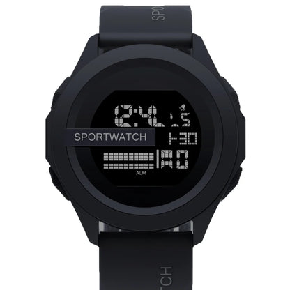 YIKAZE Men Sport LED Watches Top Brand Men Digital Clock Multi-Functional Rubber Man Fitnes Athlete Timekeeping Electronic Watch
