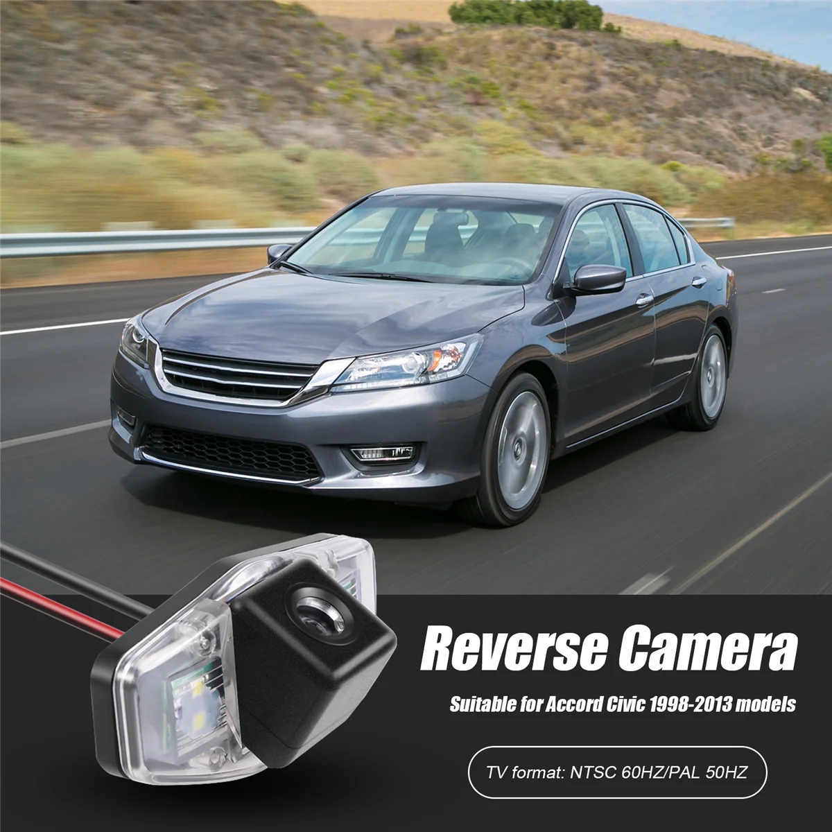 Auto Car Rear View Backup Camera Reverse Parking Camera for Honda Accord Civic EK FD Pilot Fit Jazz Acura TSX