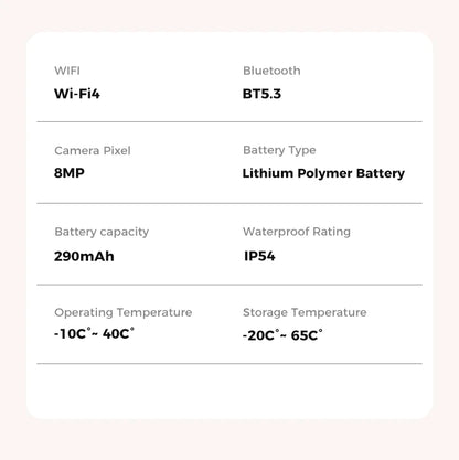2026 Inteligentne Okulary AI M02 Ultra Kamera HD 1080P ChatGPT Etui ładujące 3600mAh Power Bank 32GB Tłumaczenie Muzyka Wideo Okulary Przeciwsłoneczne