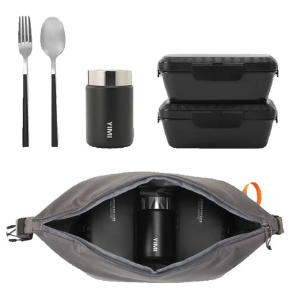 Insulated Lunch Bag Insulation Bento Pack Aluminum Foil Rice Bag Meal Pack Ice Pack Portable Dinner Picnic Food Storage Handbag