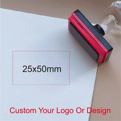 Personalized Logo Self Inking Stamp Customized Photosensitive Ink Stamp Your Design Picture Custom Wedding Address Library Book