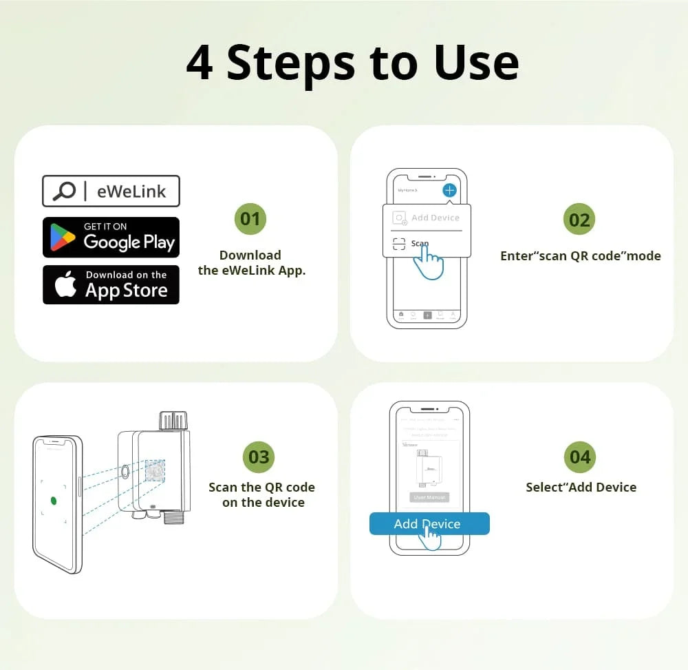 SONOFF SWV SONOFF Water Valve SWV-BSP Zigbee IP55 Irrigation System Setting Controller Home Automate Compatible with Alexa Googl