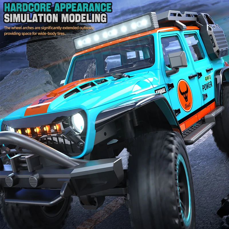 2025 ZLL SG206 PRO/MAX 1:20 2.4G Brushless Four-Wheel Drive Racing Climbing Cool Light Remote Control High-Speed Toy Car Gift