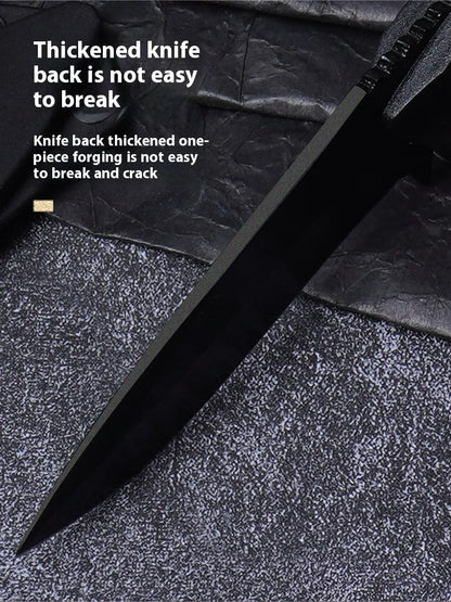 Outdoor Tactica Personal Defense Sharp Diving Utility High Hardness Integrated Dragon Bone Design Survival Tool