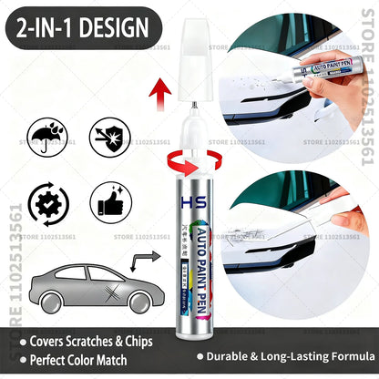 Car Paint Repair Pen For Cadillac XT4 Touch Up Scratch Remover DIY Auto Accessories White Purple Blue G59 Blue GZC Red GNT