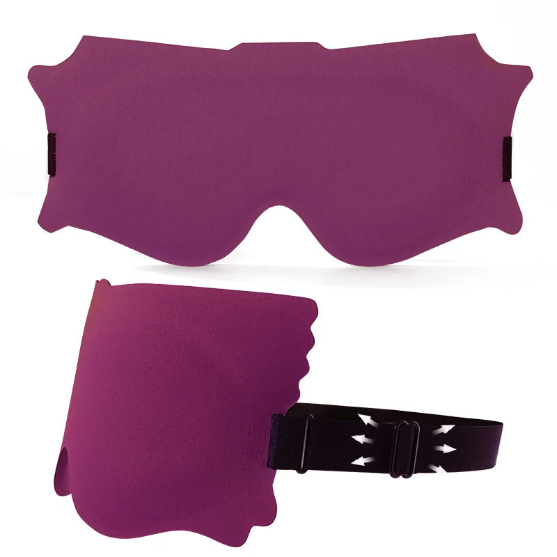 Travel 6D Sleeping Mask Eyepatch Blindfold Light Eye Mask for Sleeping Mask Slaapmasker Night Sleeping Aid Sleep Patch