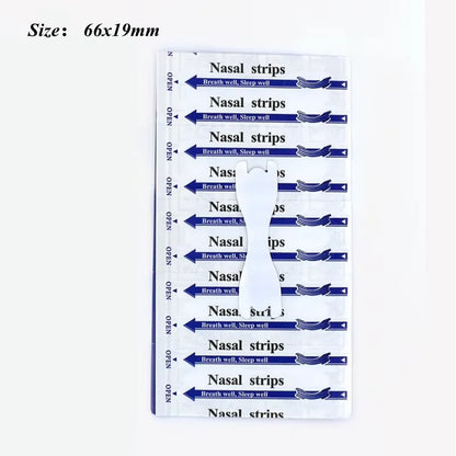 100/300pcsLot Transparent Nasal Strips Anti-SnoringSticker Better Nose Breath Reduce Snoring Tool Health Care Stop Snoring Patch