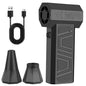 MOBIDEA X3A Electric Air Duster Air Blower-130000RPM Super Power, Rechargeable 3-Gear Brushless Motor for Car/PC/Home/Outdoor