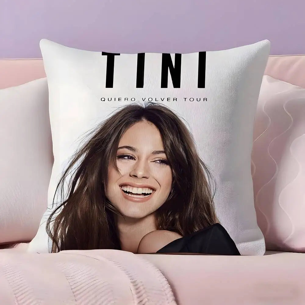 Singer M-Martina S-Stoessel TINI Pillow Case Ultra Soft Skin Friendly Fabric Cloud Like Comfort & Concealed Zipper