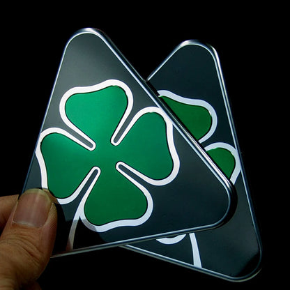 Super Sport Quadrifoglio Badge Black Clover Emblem Fender Logo For Alfa Romeo Giulia Stelvio Exterior Accessories