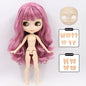 ICY DBS Blyth Doll Joint Body 30CM BJD Toy White Shiny Face and frosted Face with Extra Hands AB and Panel 1/6 DIY Fashion Doll
