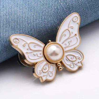 Fashion Sweater Clip Duck Clip Cardigan Buckle Shawl Brooch Blouse Pin Metal Clothes Decoration