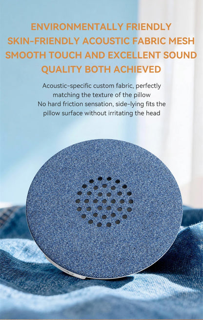Mini Sleeping Bluetooth 5.3 Speaker Under Pillow Sound Machine With White Noise HiFi Stereo Audio Soundbar MP3 Music Player New