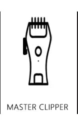 Kemei KM-1698 Men's Hair Clipper 9000RPM 10W High Power Full Metal DLC Blade LED Display Professional Hair Cutting Hair Trimmer