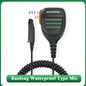 Baofeng Microphone UV-68 Pro Max V2 Walkie Talkie Waterproof PTT Speaker Mic for UV-9R Pro UV S22 UV-98 BF 9700 GT 3WP Ham Radio