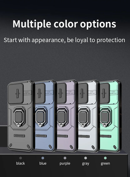 For Xiaomi Redmi 15C 4G 171mm Case Shockproof Armor Magnetic Holder Ring Case For Redmy 15C 15 C Redmi15C 4G Lens Protect Cover