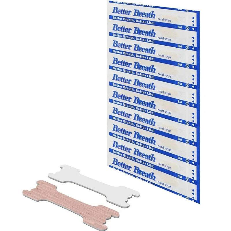 20/50/100pcs Breathing Nasal Strips  Snoring Anti Snoring Strips Easier Better Breathe Health Care Right Way Stop Sleeping Well