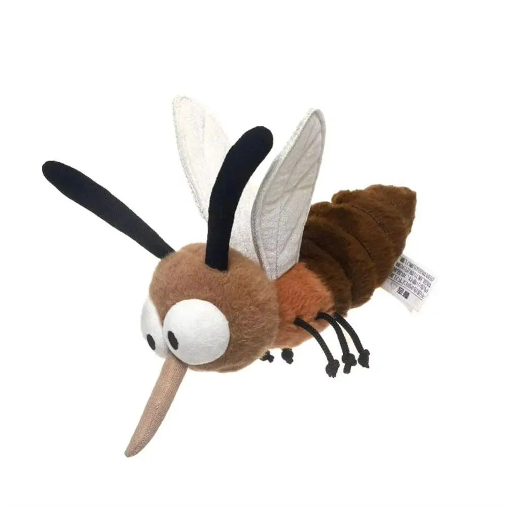 Stuffed Animal Mosquito Plushie Home Decoration Funny Insect Mosquito Insect Toy 25CM Cartoon Stuffed Mosquito For Children