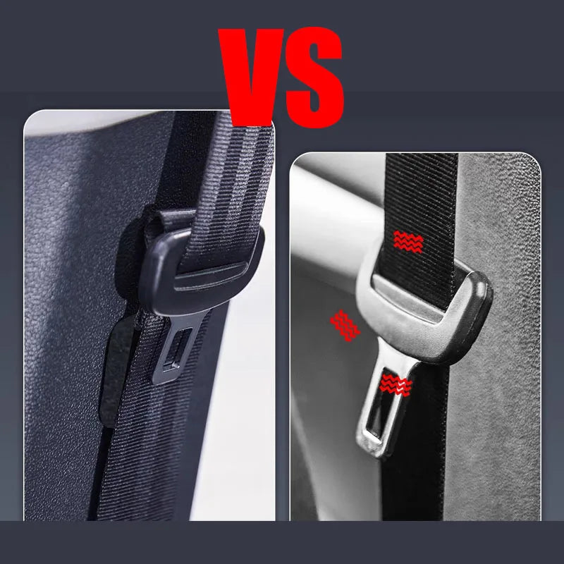 Suede Magnetic Suction Car Seat Belt Fixing Clips Auto Belt Holder Stabilizer Fastener Adjustable Clip Seatbelt Stopper