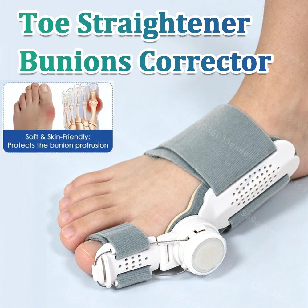 Bunion Splint Big Toe Straightener Hallux Valgus Correction Orthotics Foot Bone Thumb Adjuster Correction Bunions Corrector