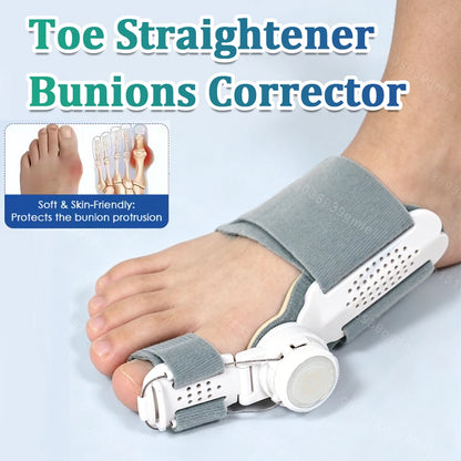 Bunion Splint Big Toe Straightener Hallux Valgus Correction Orthotics Foot Bone Thumb Adjuster Correction Bunions Corrector