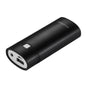 HAWEEL Phone Power Bank Box DIY 2x 18650 Battery 5600mAh Power Bank Shell Box with USB Output & Indicator, , Battery Not Include
