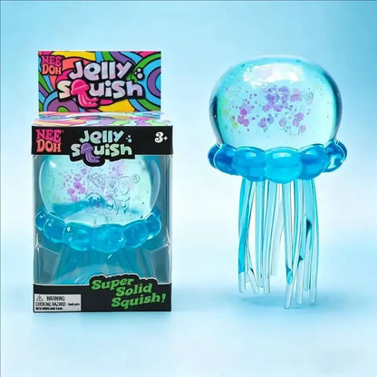 Squishies Nee Doh Meduza Zabawka do ściskania, Zabawka sensoryczna wodna Miękka galaretka do ściskania, antystresowa zabawka fidget