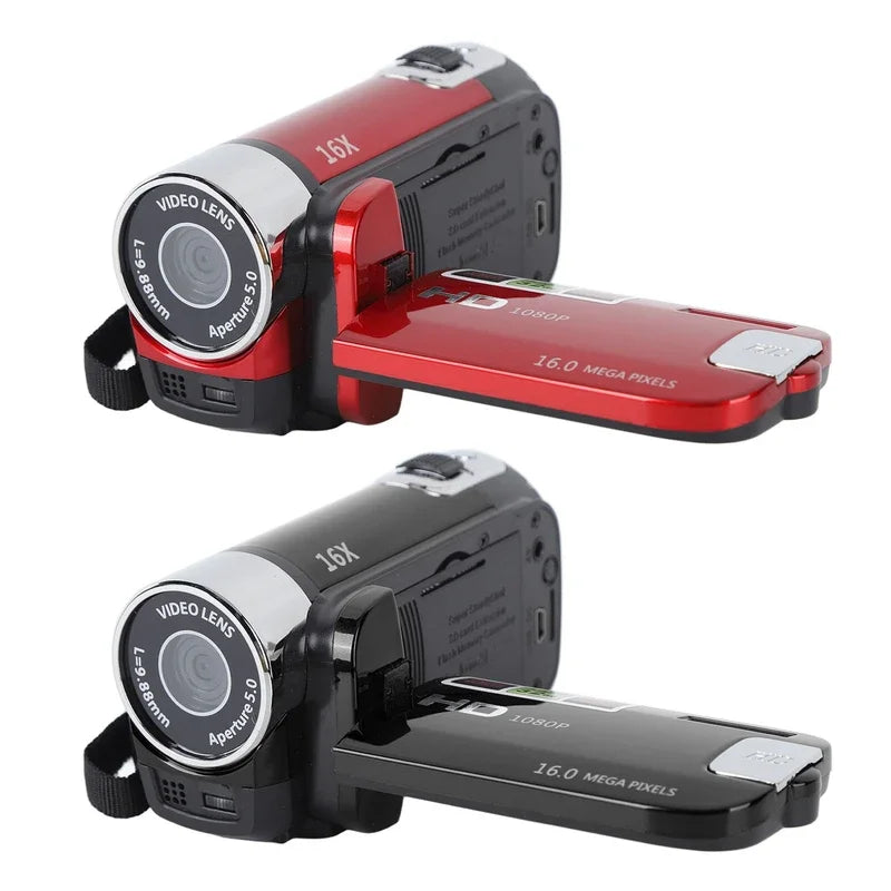 New 48MP DV Camera 2.7in TFT Rotatable Screen 16x Digital Zoom Video Camera with USB Cable 1080P Camera Vlogging Camera