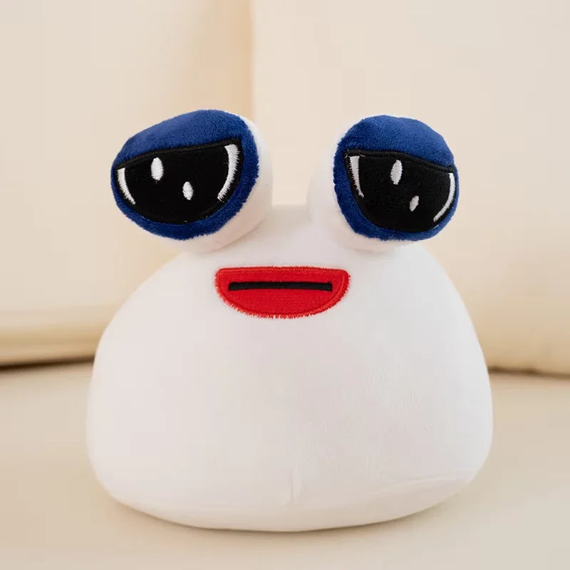20cm/7.87in Anime Game Maw Pou Plush Toy Kawaii Cartoon My Pet Alien Pou Doll Soft Filled Pillow Birthday Gift