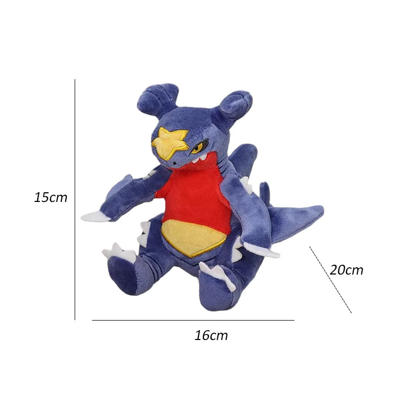 Pokemon Houndoom Cosmog Plush Toys Soft Arceus Gyarados Snivy Lapras Meowscarada Garchomp Greninja Animals Stuffed Peluche Dolls