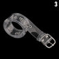 1PC Women Fashion Casual Straw Belt Round Wooden Buckle Elastic Waist Chain Belly Necklace Body Jewelry Dress Shirt Accessories