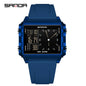 SANDA 6273 Fashion Electronic Watches for Man Luminous Calendar Waterproof Clock Outdoor Sports Casual Ladies Digital Wristwatch