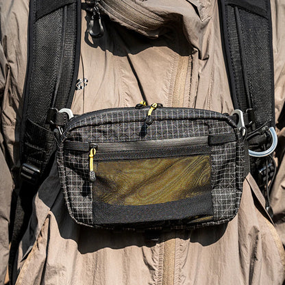 UHMWPE Fiber Outdoor Waist Bag Waterproof Crossbody Fanny Pack Lightweight Portable Pouch For Cycling Running Camping Hiking Tra