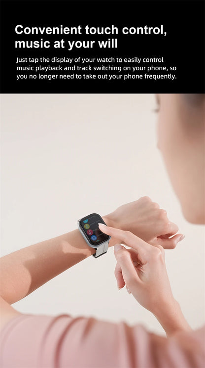 LIGE Bluetooth Headphones with clip-on design 2 In 1 Smartwatch with Earphones Heart Rate Sport Fitness Headset Smart Watch 2026