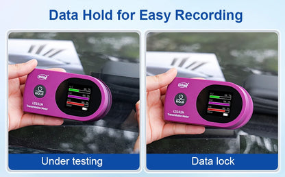 New Arrival Window Tint Meter TSER VLT UV IR Transmission Tint Meter LS161 LS161A LS161H Solar Film Tester for Cars