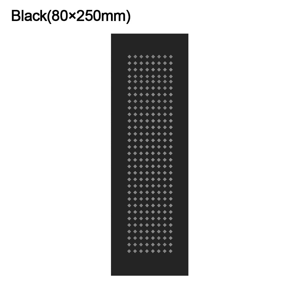 2Pcs/set Aluminum Alloy Vents Cover Rectangle 50/80mm Wide Air Vent Decor Breathable Mesh Louver Ventilation Grille