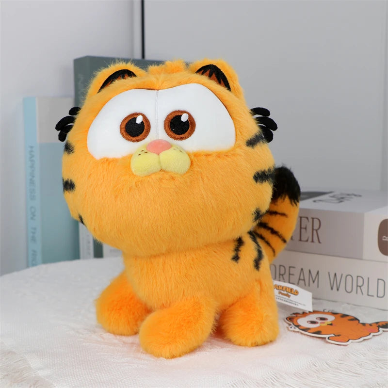 Original GARFIELD FAMILY Kawaii Soft Plush Toys Cute Cartoon Garfield Cat Odie Stuffed Animals Peluche Dolls Birthdays Gifts Kid
