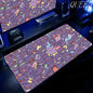 Laptop Black Gaming Accessories Mouse Pad Keyboard Non-slip Rug PC Japan Anime P-pokemon Gengar Mousepad Gamer Keyboard Carpet