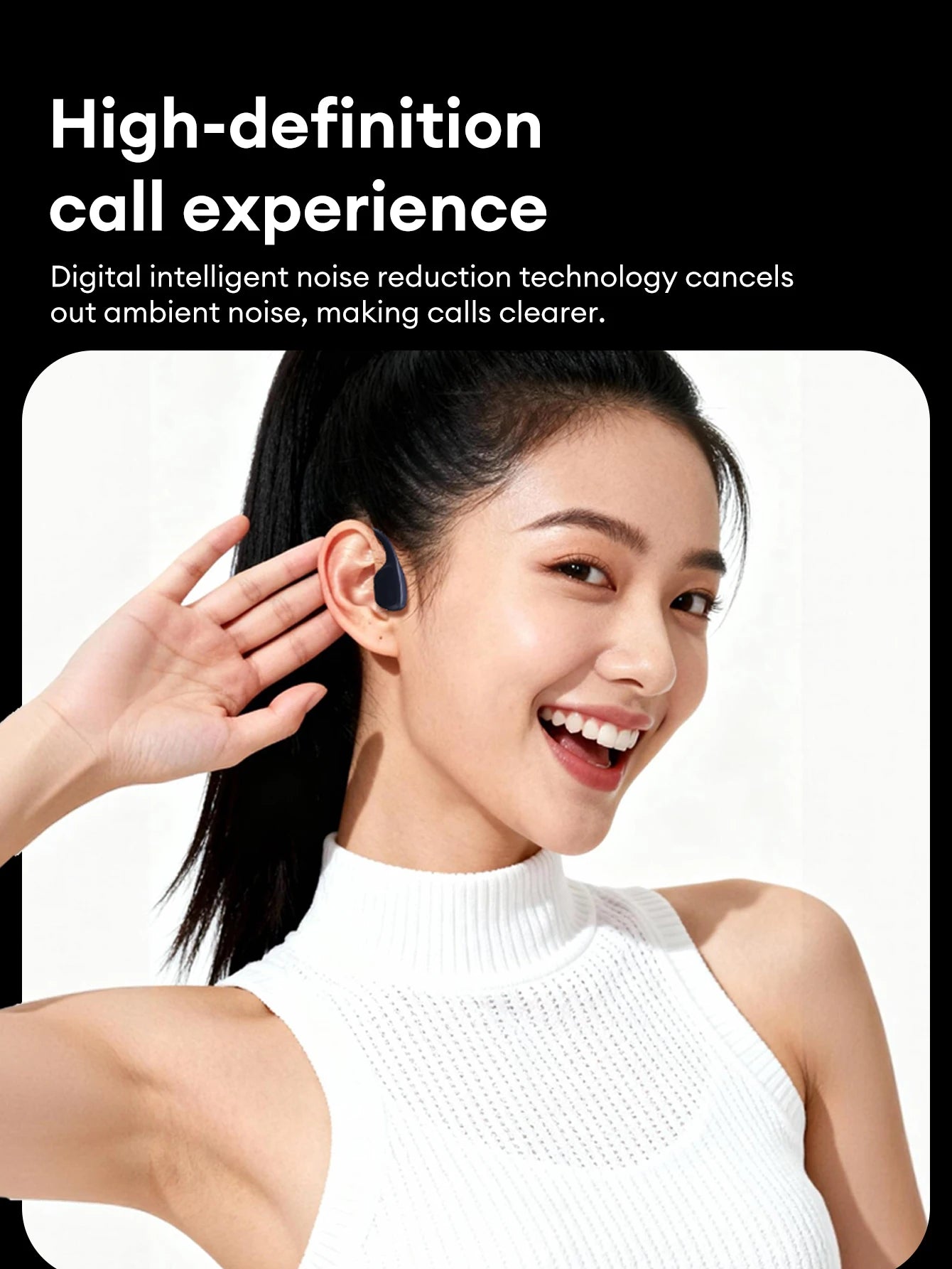 Lenovo S106 True Bone Conduction Wireless Earphones Bluetooth 6.0 IPX8 Swimming Headphones Waterproof Sports Cycling Headset New