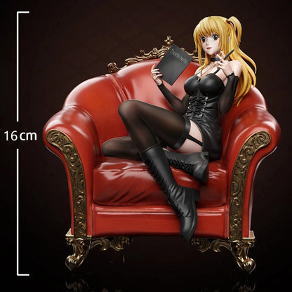 Anime MisaMisa Figure Amane Action Figure Statue Model Collectible Toy Desktop Ornament Car Decorations Fan Birthday Gift 16cm