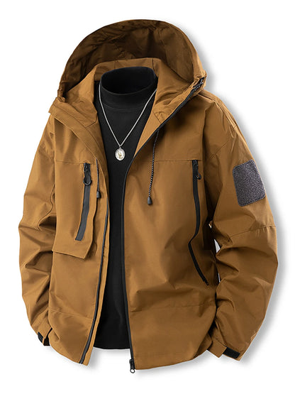 Men autumn and winter cotton jacket, warm and comfortable padded thick down jacket 2023 New double-sided cotton jacket M-5XL