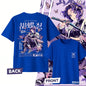 Demon Slayer Kochou Shinobu Pure Cotton T-shirt for 2026 Summer Kids/Men's/Women's Fashion Casual Cosplay Short Sleeved T-shirt