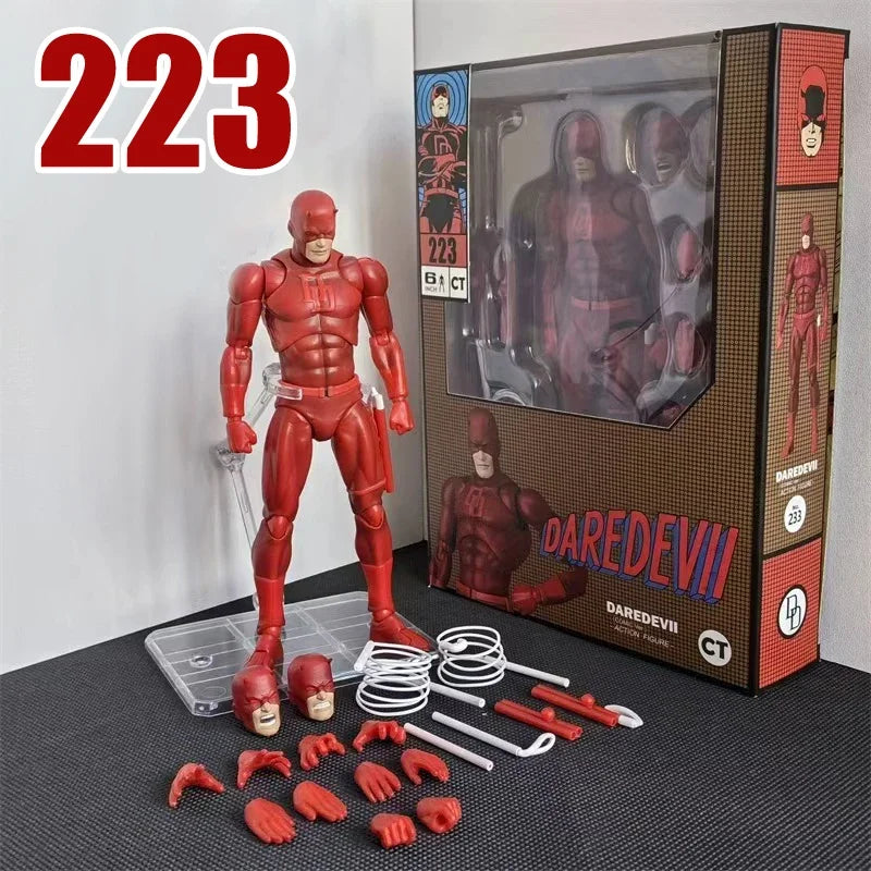 Mess Toys & Ct Toys Full Range Black Suit Neighbor Spiderman Mafex Daredevil 223 Wolverine 096 Batman 126 Action Figure 2.0 Toys