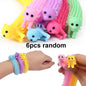 Cute Caterpillar Unicorn Animals Squishy Kids Sensory Fidget Decompression Toys for Children Adults Autism Stress Relief Gifts